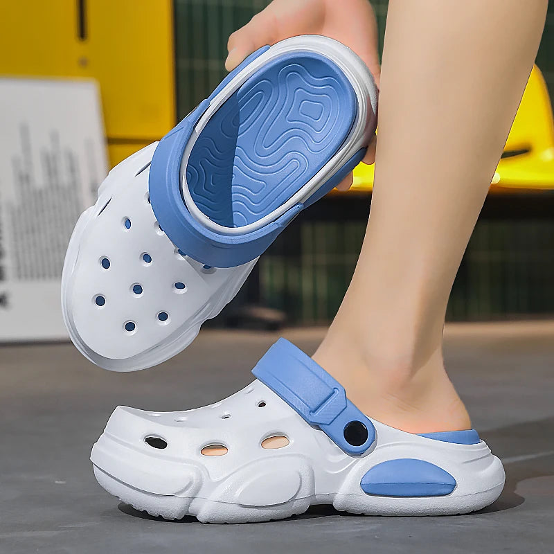 Couple Style Men's and Women's Slippers 2025 New Outer Wear Summer Home Shoes Casual Beach Slippers