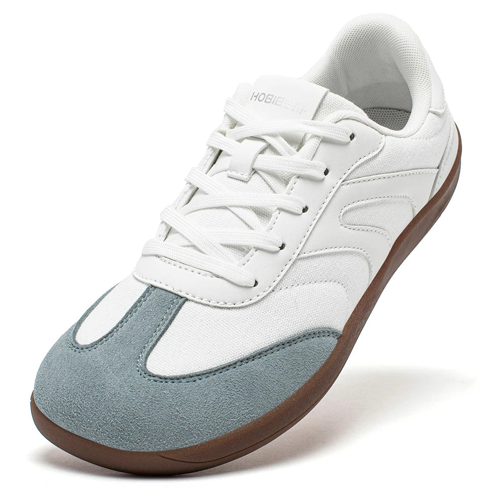 HOBIBEAR Unisex Barefoot Sneakers Women Men Wide Toe Minimalist Zero Drop Shoes Non Slip Lace Up Casual Sneaker