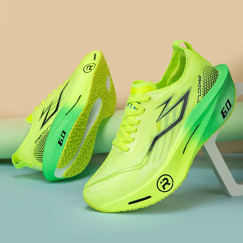 Men's Sports Shoes Cushioning Non-Slip Flat Wear Resistant Sneakers Mesh Breathable Platform Soft Running Shoes for Man