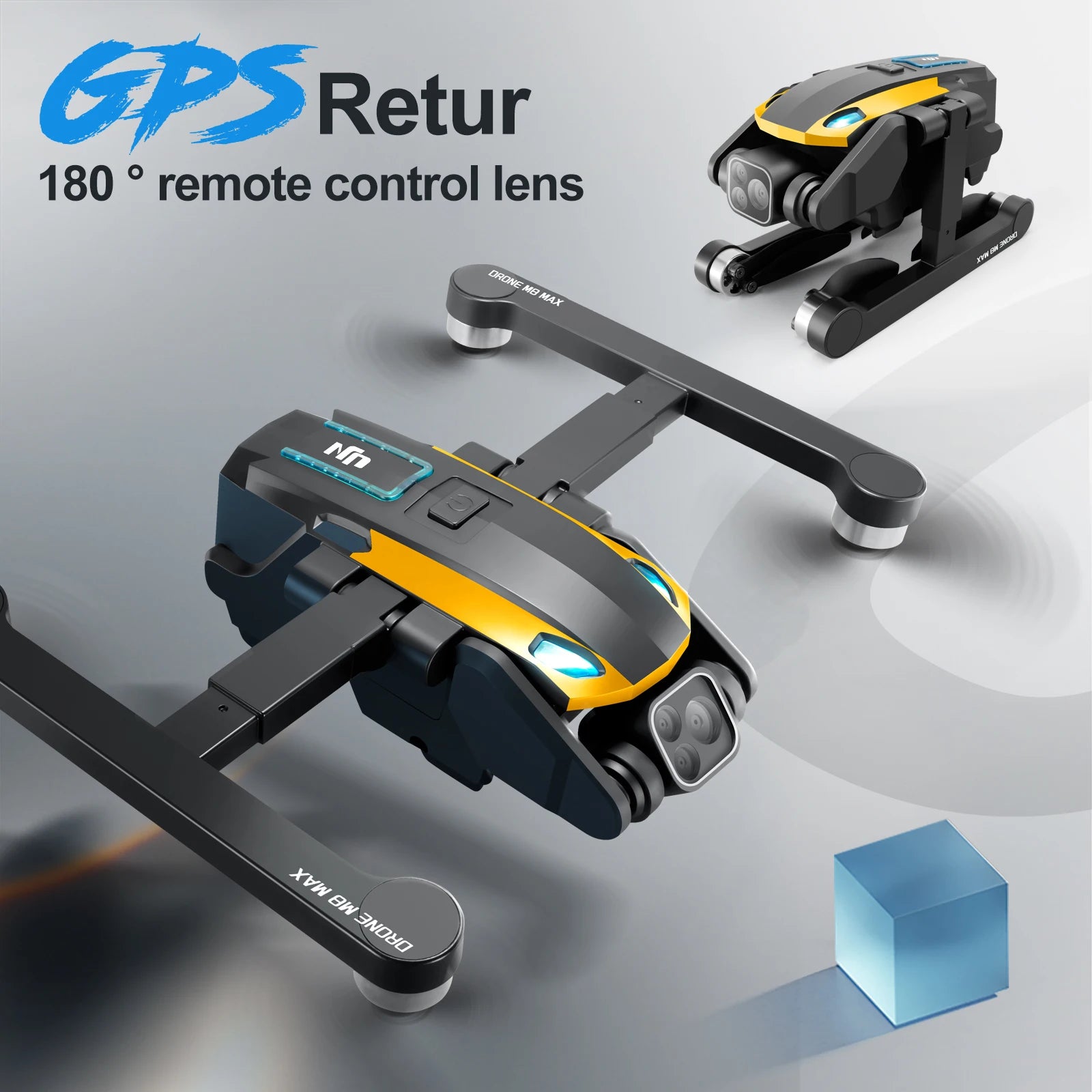 M8 drone, 8K camera intelligent obstacle avoidance, optical flow positioning precise hovering shooting,