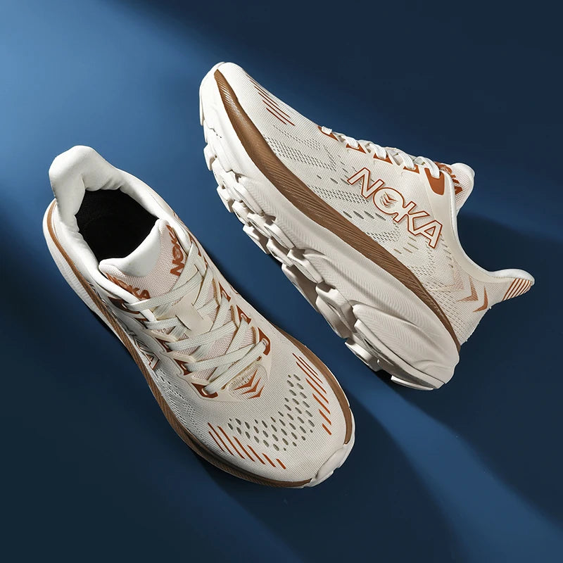 New Casual Sneakers Marathon Air Cushion Men Sports Running Shoes Breathable Lightweight Comfortable Athletic Nonskid- Sneakers*