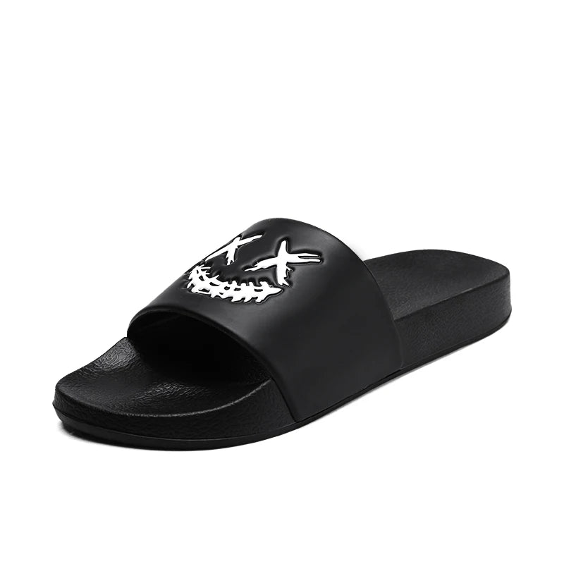 Couple Style Men's and Women's Slippers 2025 New Outer Wear Summer Home Shoes Casual Beach Slippers