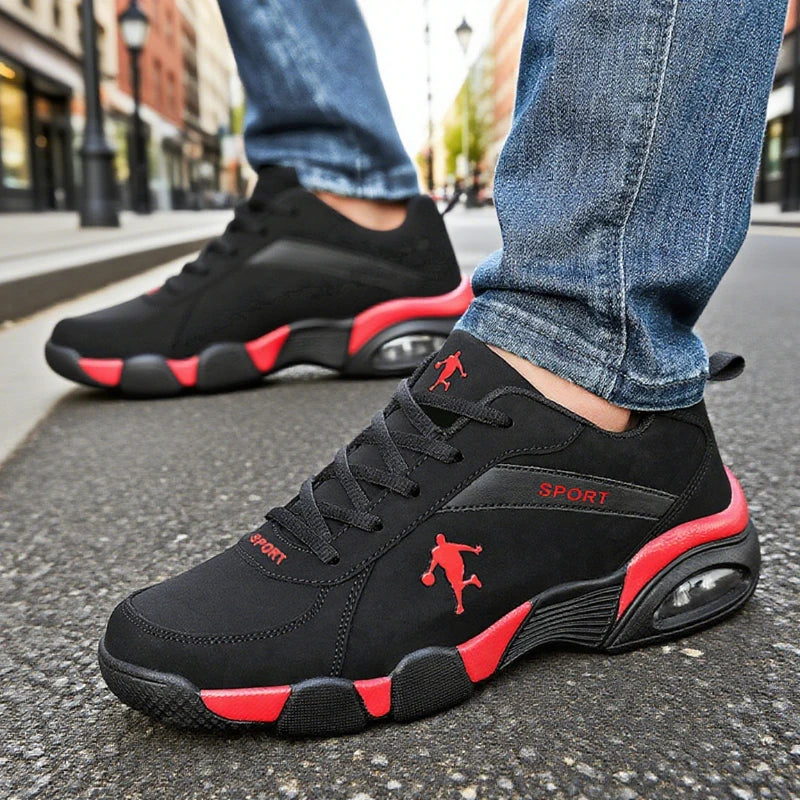 Anti Slip Men's Shoes Comfortable Waterproof Breathable Lightweight Running Shoes Outdoor Basketball Men's Sneakers Hot Selling