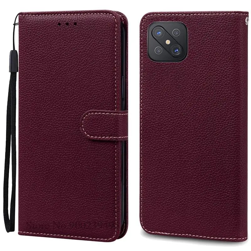 For OPPO Reno4 Z 5G Case Reno4Z Wallet Leather Flip Phone Case For OPPO Reno 4 Z 5G Cases Candy fundas Reno 4Z 5G Coque Shell