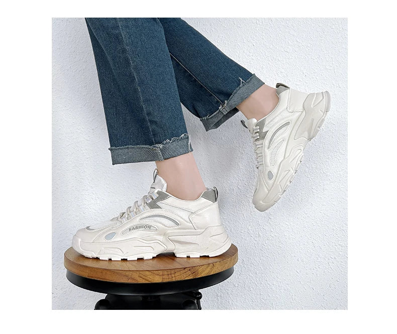 New Casual Sports Dad Shoes for Men Trendy Shoes Men's Sneakers Male Breathable Platform Tenis Masculino Shoes