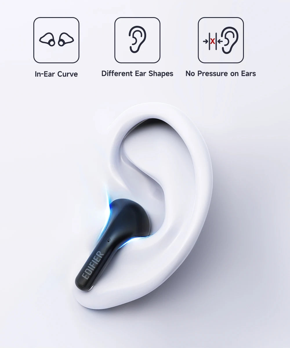EDIFIER X2 TWS Earbuds Wireless Earphones Bluetooth 5.1 voice assistant 13mm driver touch control up to 28hrs playtime Game Mode