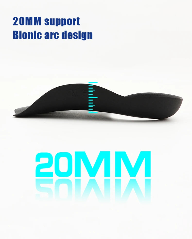 1pair orthopedic insoles Arch collapse flat foot orthopedic insoles Insert arch support insoles Foot care insoles Unisex