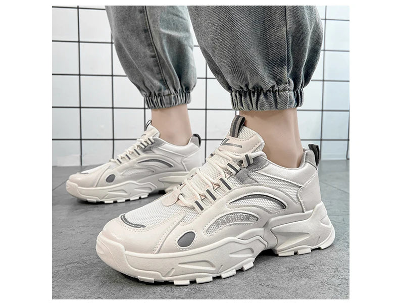 New Casual Sports Dad Shoes for Men Trendy Shoes Men's Sneakers Male Breathable Platform Tenis Masculino Shoes
