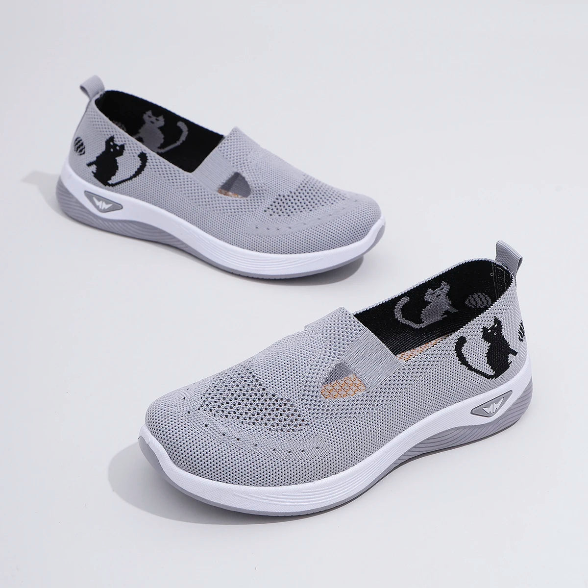 Women's summer breathable mesh flat shoes women's shoes casual sneakers shoes, clearance free shipping