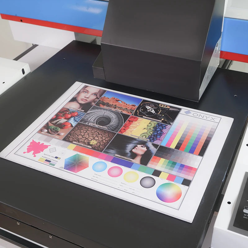 CMYKW 5*500ML UV Ink for R1390 L800 XP600 TX800 Printhead for UV A3 A4 A5 6090 Flatbed Inkjet Printer US Stock