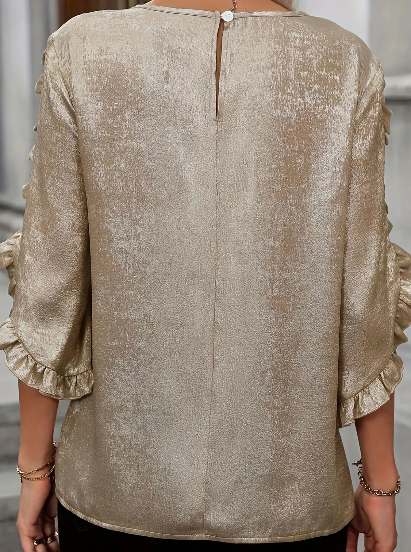 Women's plus size shirt summer chic elegant shirt casual women's fashionable shirt