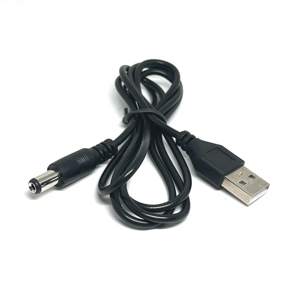 USB to DC5.5 DC Charging Electronic Data Line Electronic accessories USB to DC 5.5*2.1 / 5.5*2.5mm Copper Core Power Cord Cable