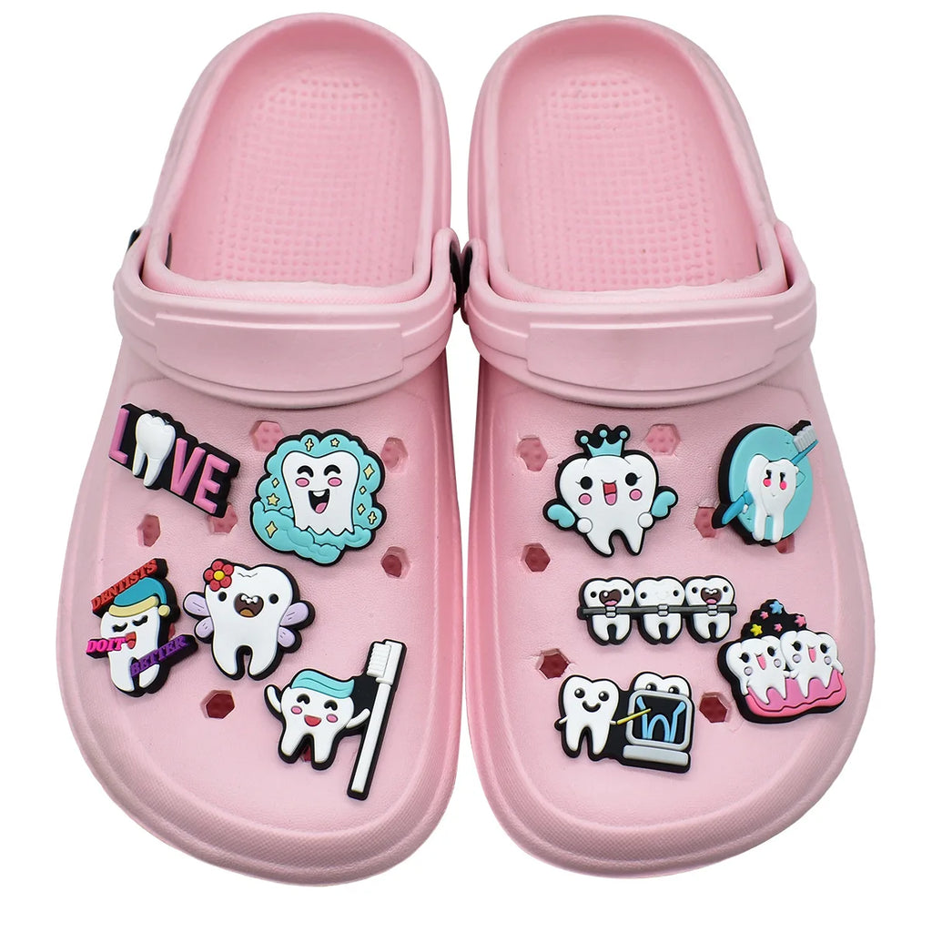 Dentist Shoe Charms for Crocs Accessories Sandals Men Clogs Pins Women Badges Boy Girls Jeans Kids Decorations Buckle Shoes