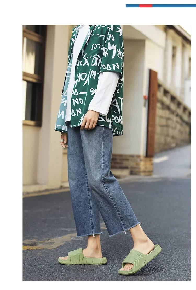 Flip Flop Slipppers Men Shoes Male Slipper Slippers for Men Men's slippers Sliper Sliders Mens Espadrilles Man Slipers Genuine