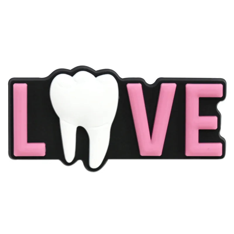 Dentist Shoe Charms for Crocs Accessories Sandals Men Clogs Pins Women Badges Boy Girls Jeans Kids Decorations Buckle Shoes