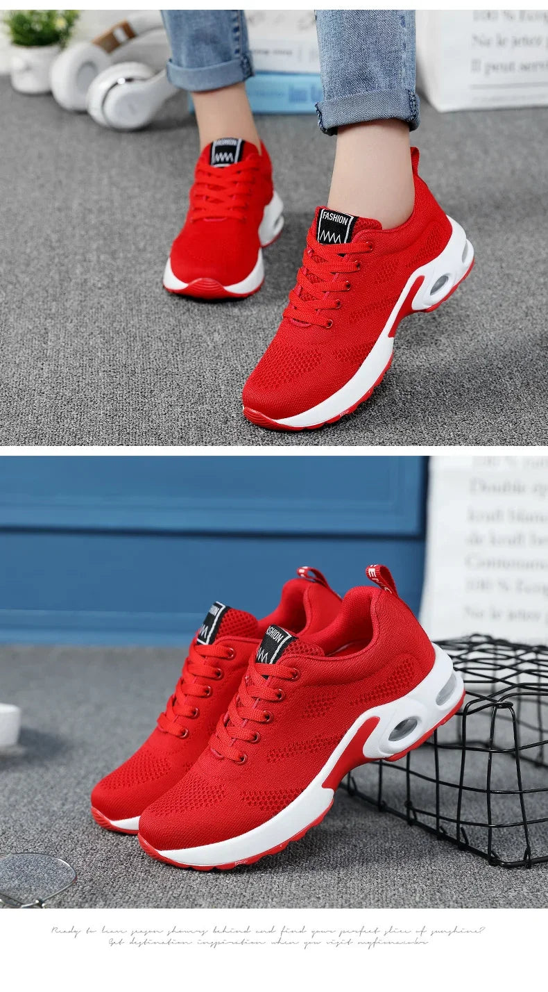 Orthopedic Sneakers Women Breathable Casual Shoes Outdoor Light Weight Casual Shoes Walking Platform Ladies Sneakers 2025