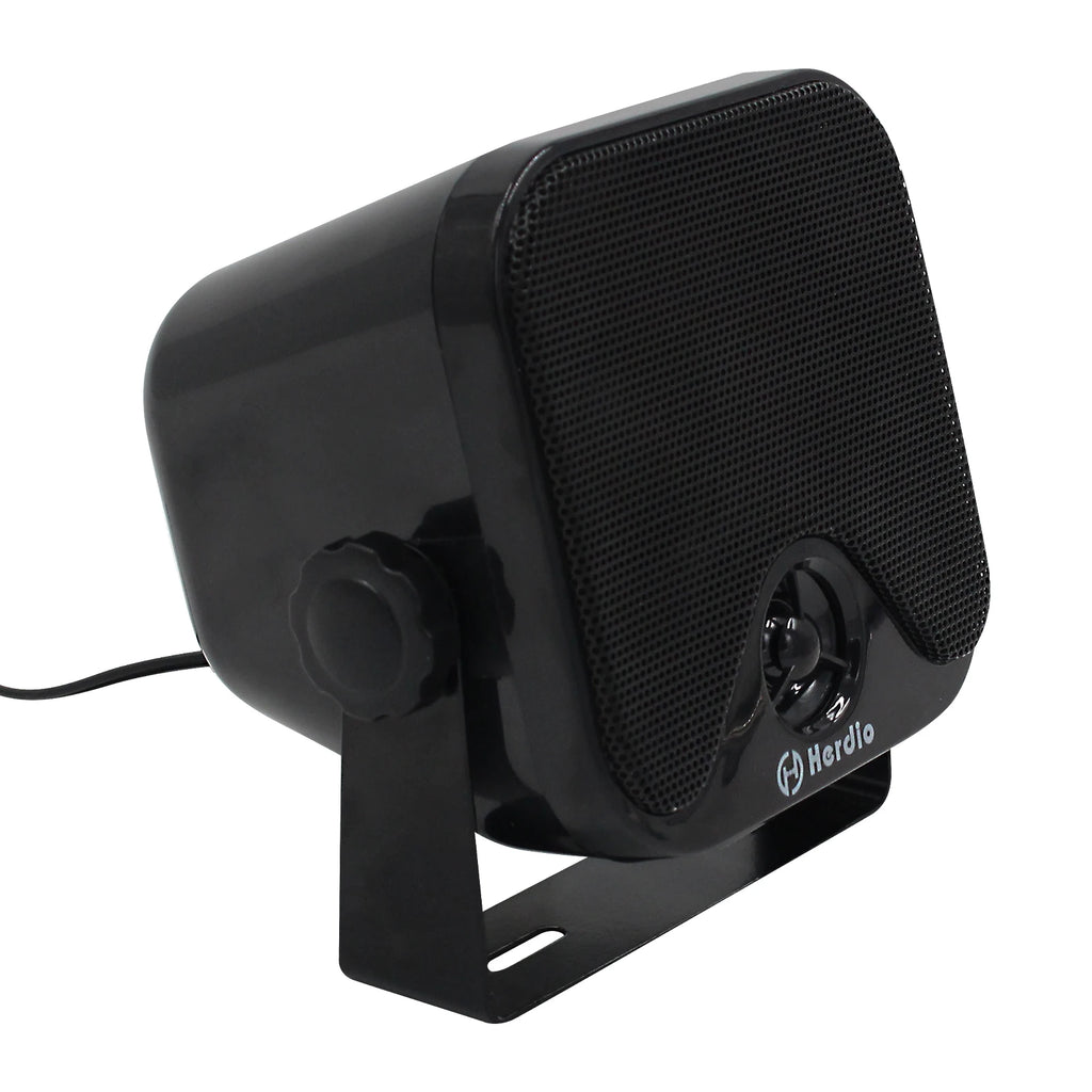 Herdio Waterproof Marine Speakers 100W 4 Inch Motorcycle Audio Speaker Heavy Duty Music Sound System For outdoor ATV UTV