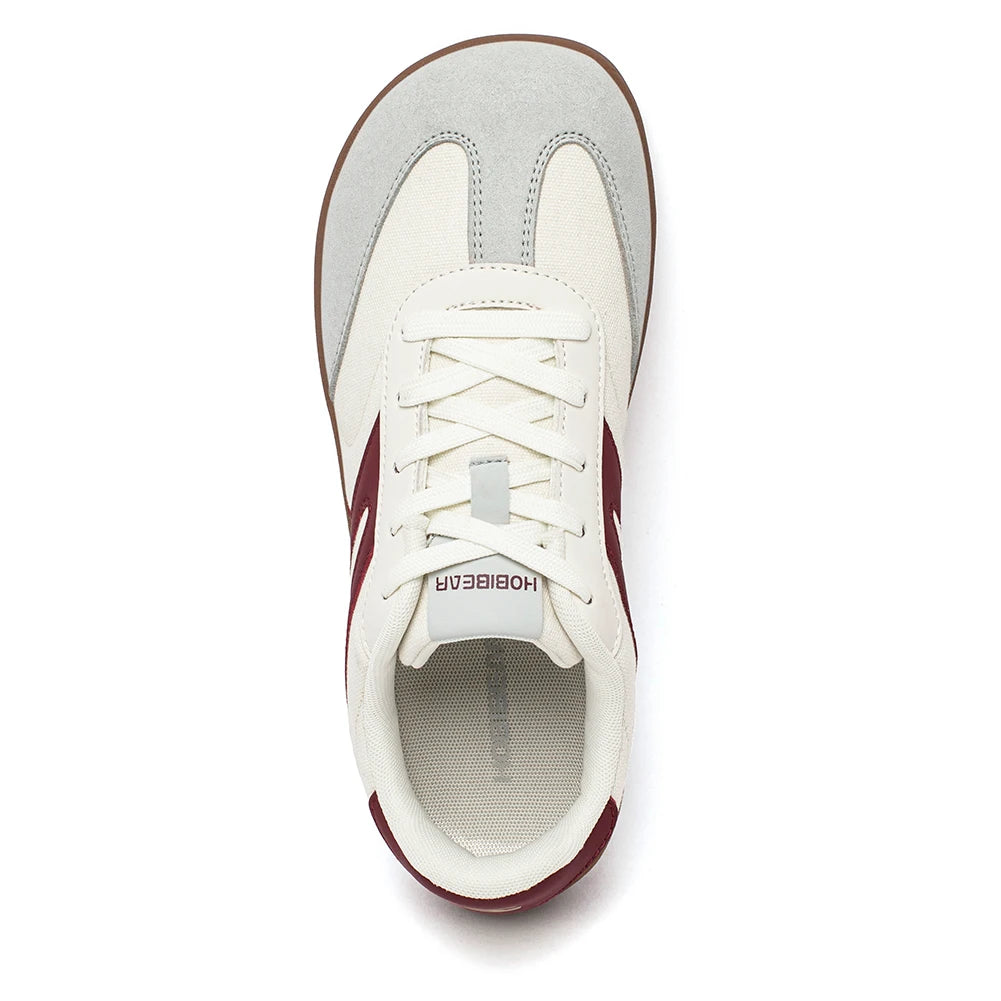 HOBIBEAR Unisex Barefoot Sneakers Women Men Wide Toe Minimalist Zero Drop Shoes Non Slip Lace Up Casual Sneaker