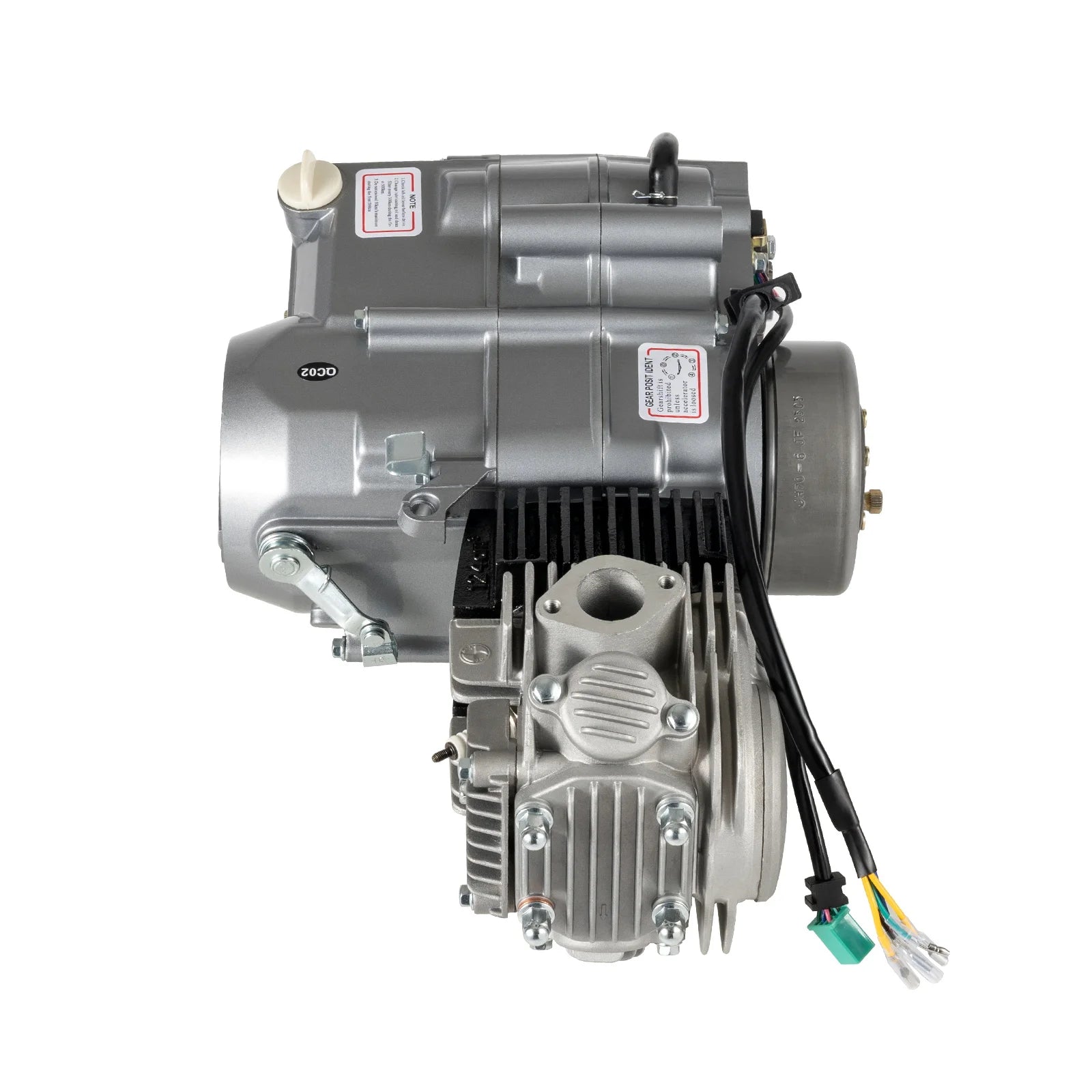 125cc Motor Engine 4-Stroke, High Torque and CDI Ignition System, Durable Engine for Dirt Bikes, ATVs, Go-Karts