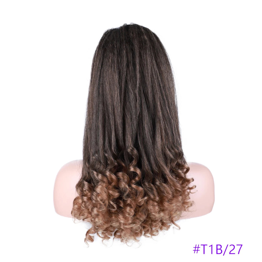 Synthetic Long Curly End Ponytail Extension Synthetic Draw-string Ponytail Clip-In Hair Extension For Women Natural Looking