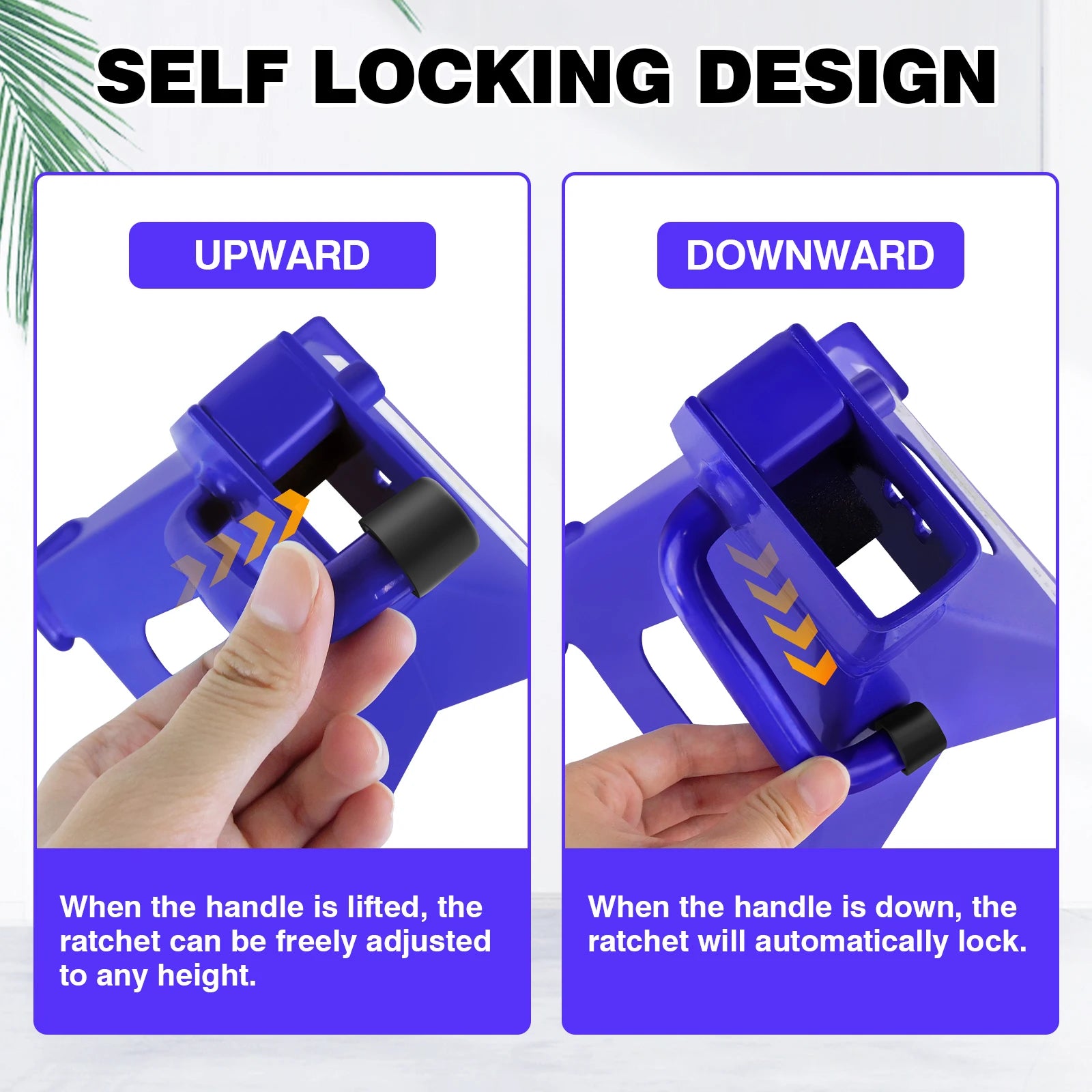 2 x Ratcheting Axle Stand, 3 Ton Heavy Duty Axle Jack Stands, Height Adjustable, Metal Steel Car Van Vehicle Stand Lifting Tool