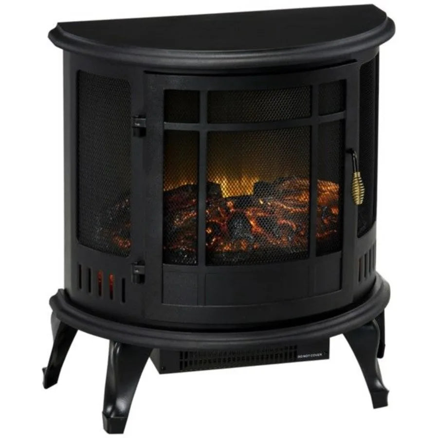 1500W 22 Electric Fireplace Black