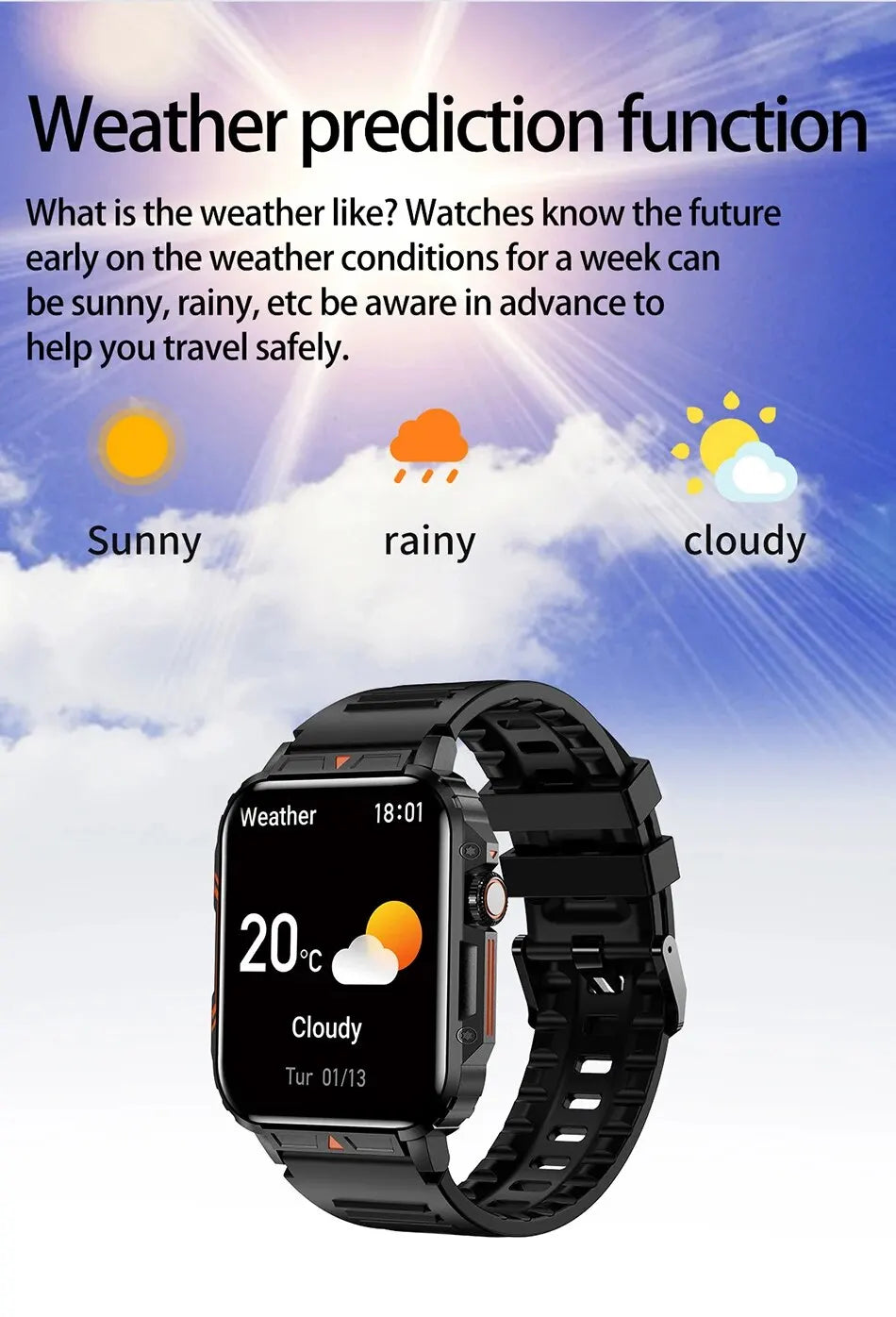 2024 Smartwatch 1.95 Inch Screen Health Monitoring Watches IP68 Waterproof Sport Fitness Smart Watch For Men Women Reloj Hombre
