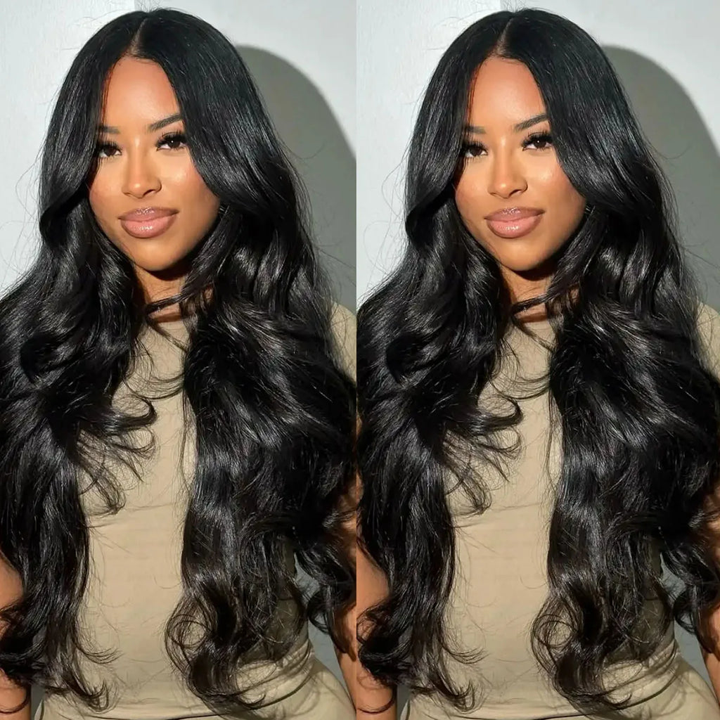 250% Body Wave 13x6 Hd Transparent Lace Front Wigs Human Hair Wig Brazilian 40 Inch Water Wave 13x4 Lace Frontal Wig For Women