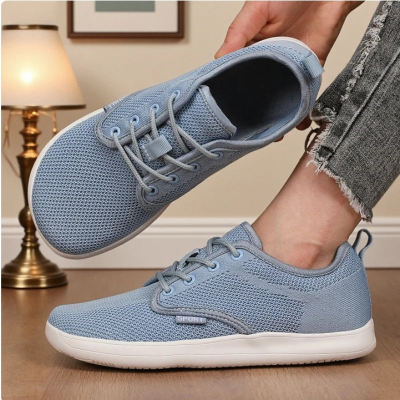 Women Wide Toe Shoes Breathable Hot Selling Walking Shoe in 2025 Flat Soft Mesh Single Shoes Ultra Comfortable Wide Toe Sneakers