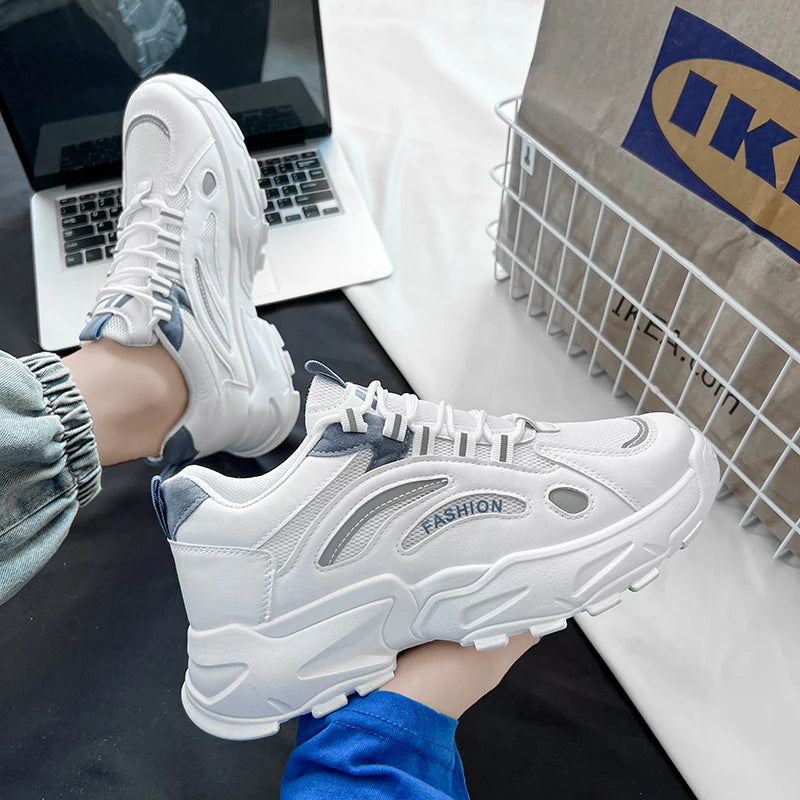 New Casual Sports Dad Shoes for Men Trendy Shoes Men's Sneakers Male Breathable Platform Tenis Masculino Shoes