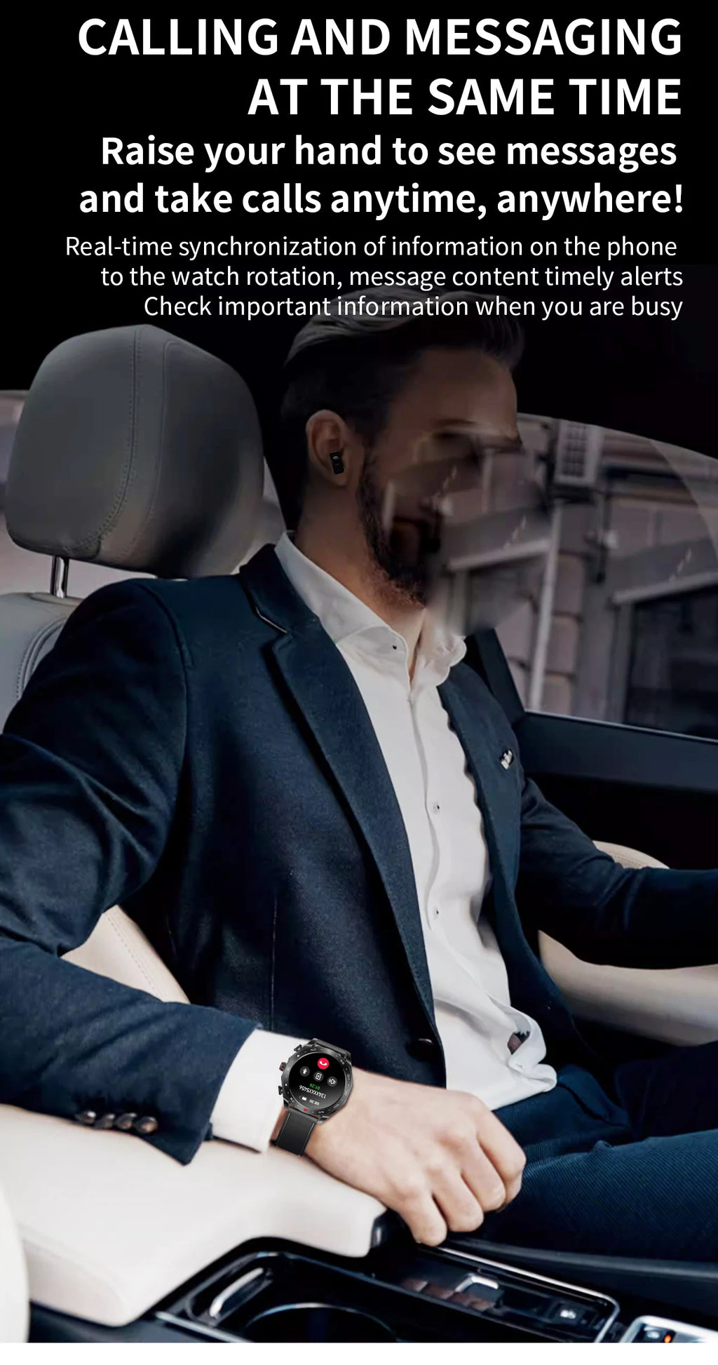 2024 New Smart Watch TWS 2-in-1 Bluetooth Earphones AI Voice SIRI Wake Up Motion Trajectory Tracker Men's and Women's Smartwatch