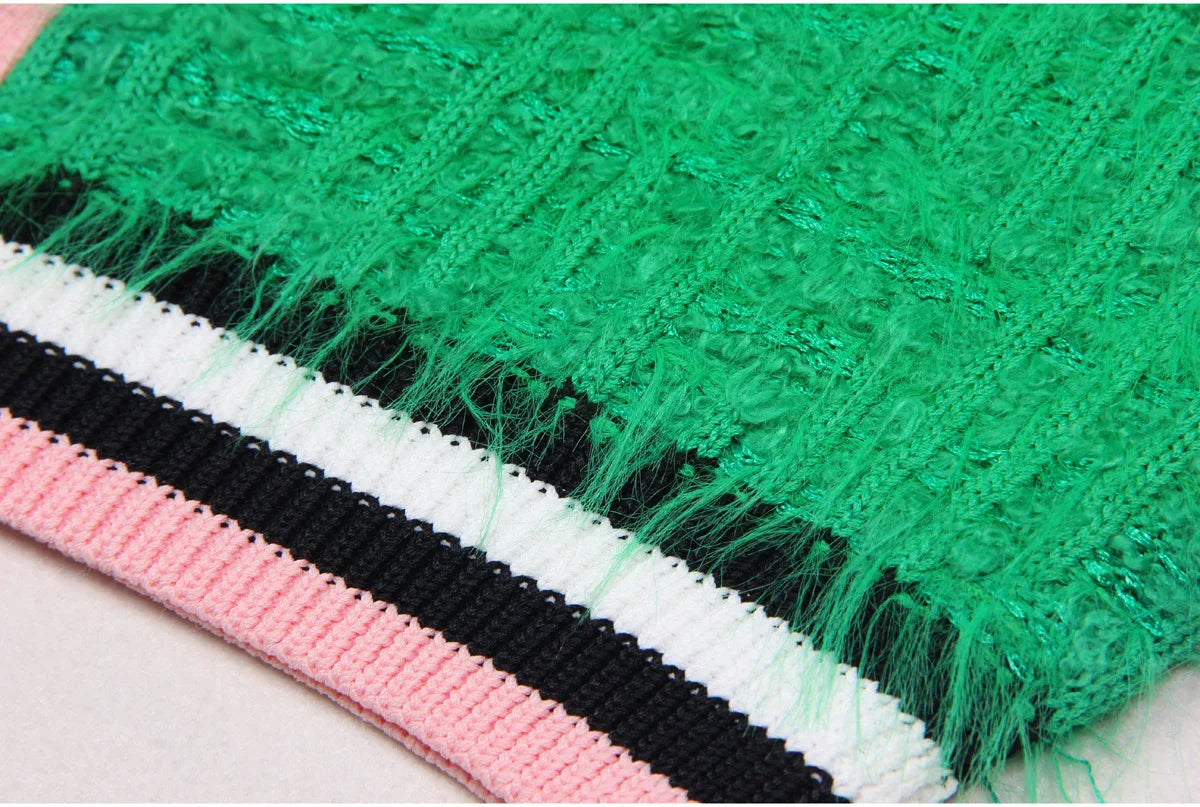 ZJYT Autumn Designer Single Breasted Cardigan Sweaters for Women Knitting Tops Short Sleeve Knitwears Jersey Mujer Blue 2024 New