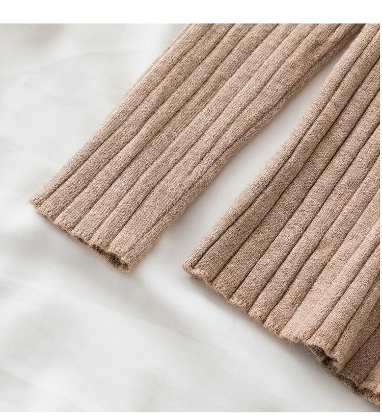 Autumn Winter 2025 Tops Pullovers Women Sweaters Knit Soft Jumper Tops O-Neck Ribbed Long Sleeve Korean Slim-fit Female Sweater