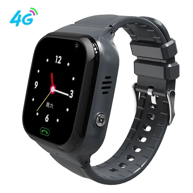 2025 4G Children's Smart Watch sim card GPS Track Video Call Camera SOS Waterproof Display Location LBS Tracker Smart Watch