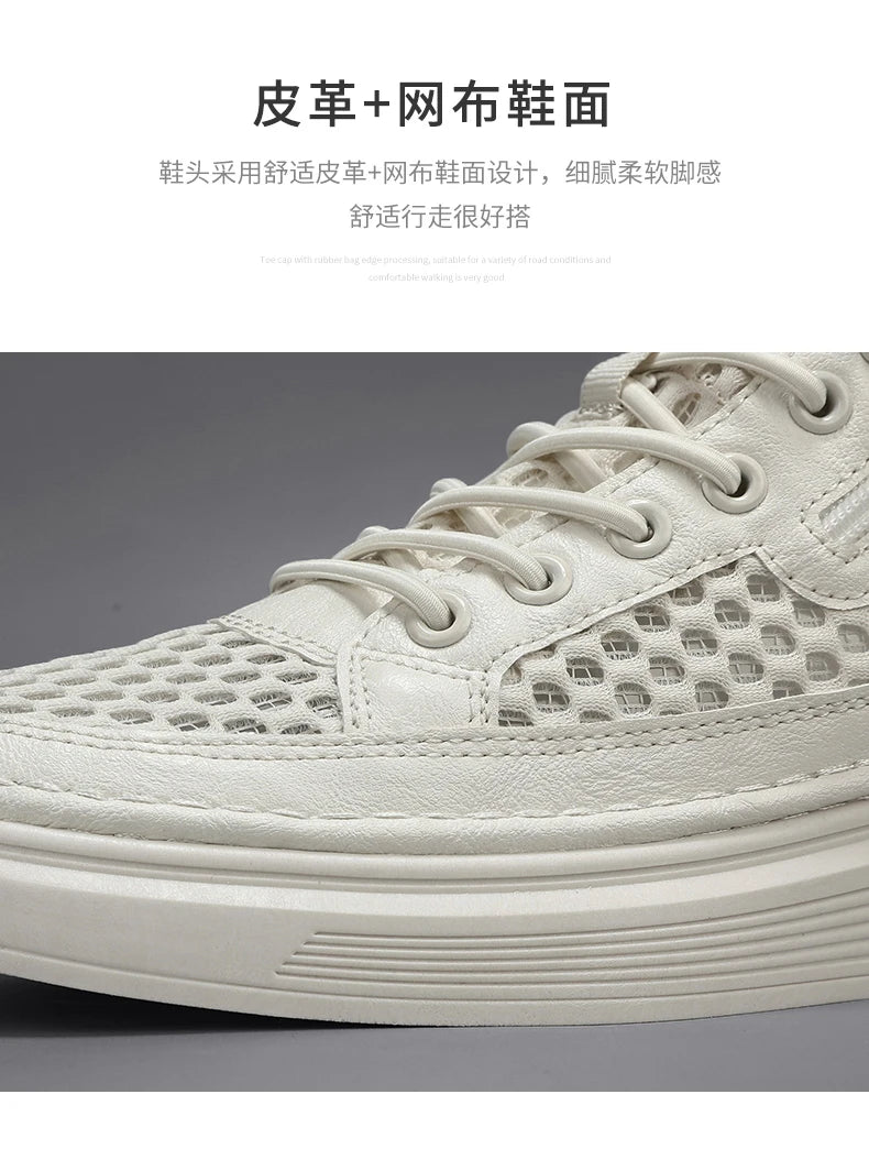 CYYTL Mesh Summer Shoes For Men Breathable Sneakers Casual Outdoor Running Tennis Platform Sports Hiking Designer Luxury Loafers