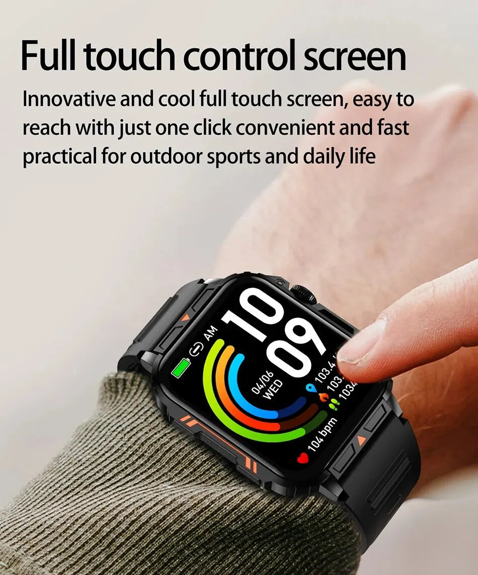 2024 Smartwatch 1.95 Inch Screen Health Monitoring Watches IP68 Waterproof Sport Fitness Smart Watch For Men Women Reloj Hombre