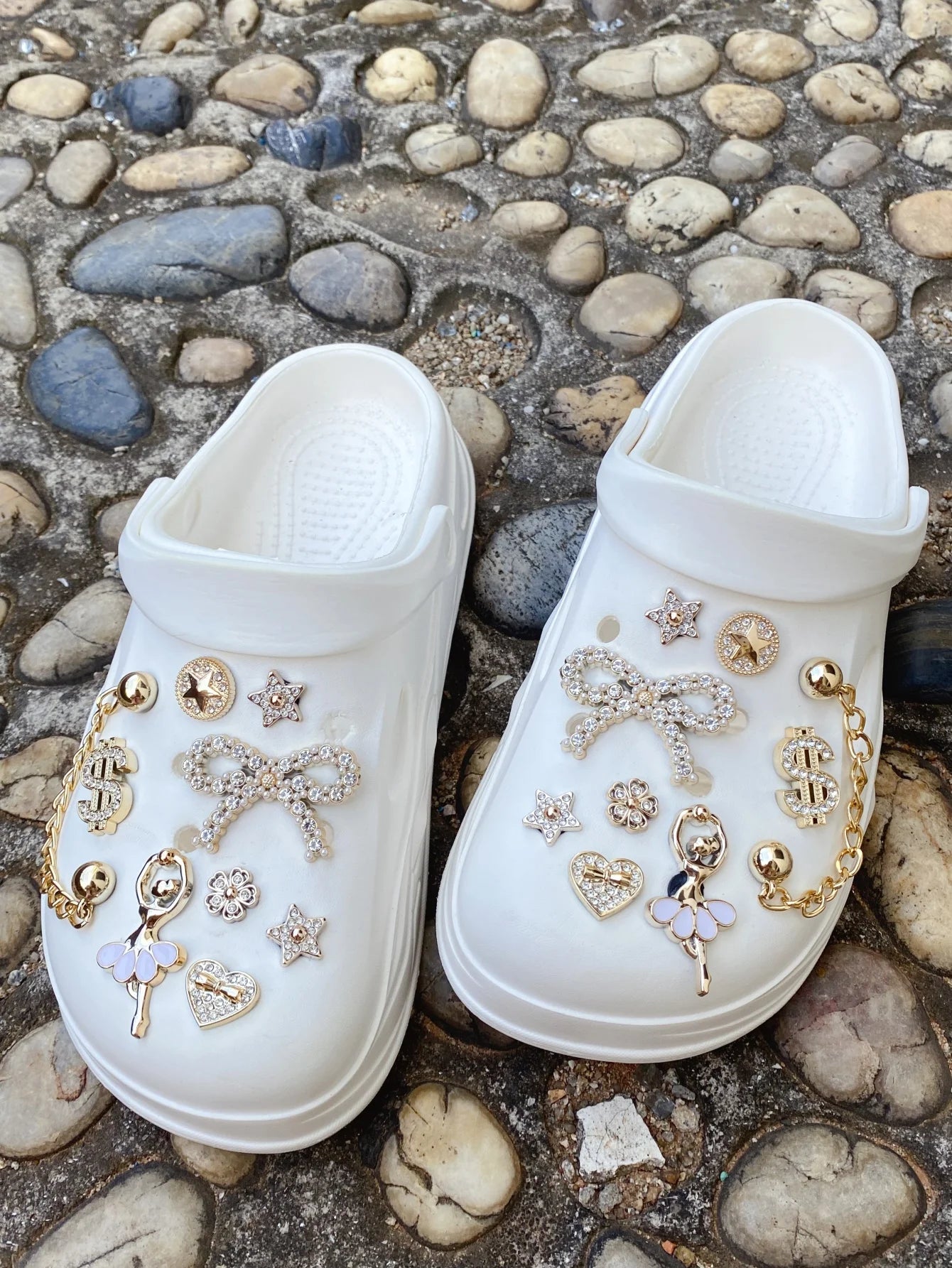 18 Golden chain US dollar bow Dance Girl creative multi-purpose (DIY) decorations, suitable for a variety of items such as phone