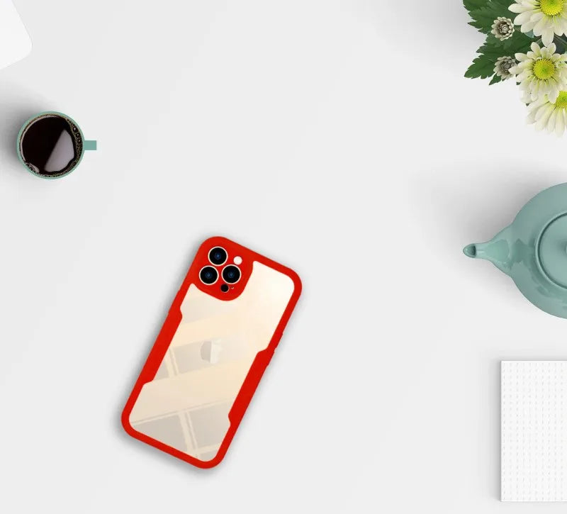 360 Full Protection Transparent Phone Case For iPhone 14 Plus 13 12 11 15 Pro XS Max X Soft Front Film+Rear Hard PC Bumper Cover