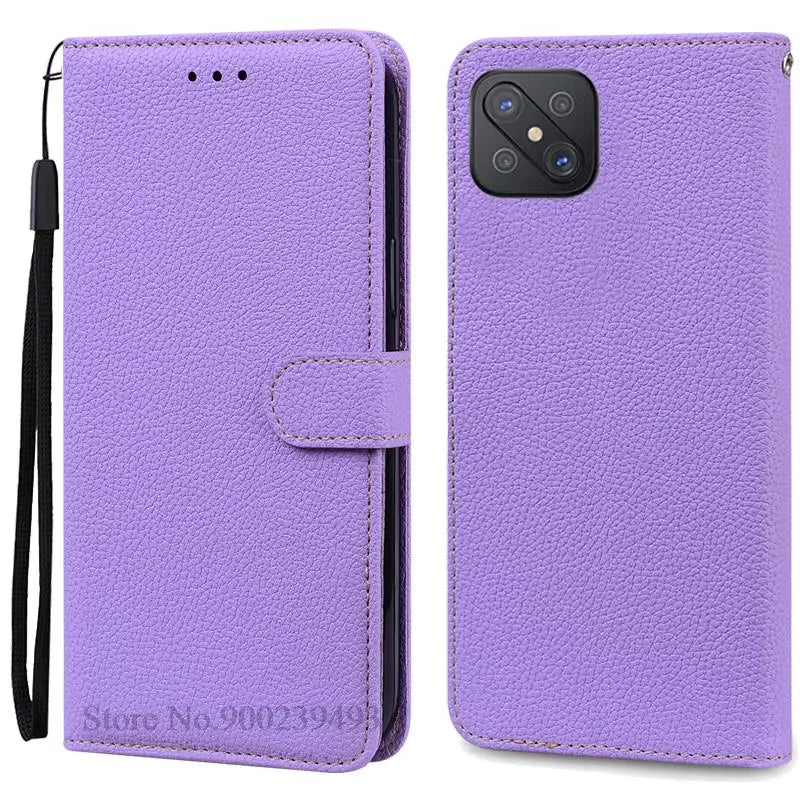 For OPPO Reno4 Z 5G Case Reno4Z Wallet Leather Flip Phone Case For OPPO Reno 4 Z 5G Cases Candy fundas Reno 4Z 5G Coque Shell