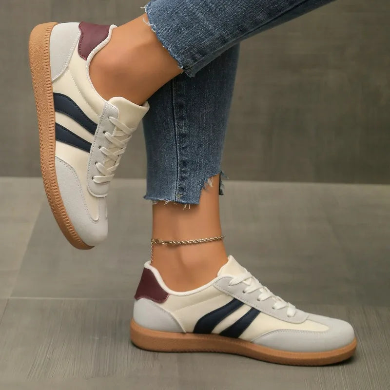 Womens Sneakers Spring New Luxury Flat Loafers Comfortable Slip on Soft Female Sneakers Lightweight Outdoor Shoes for Women