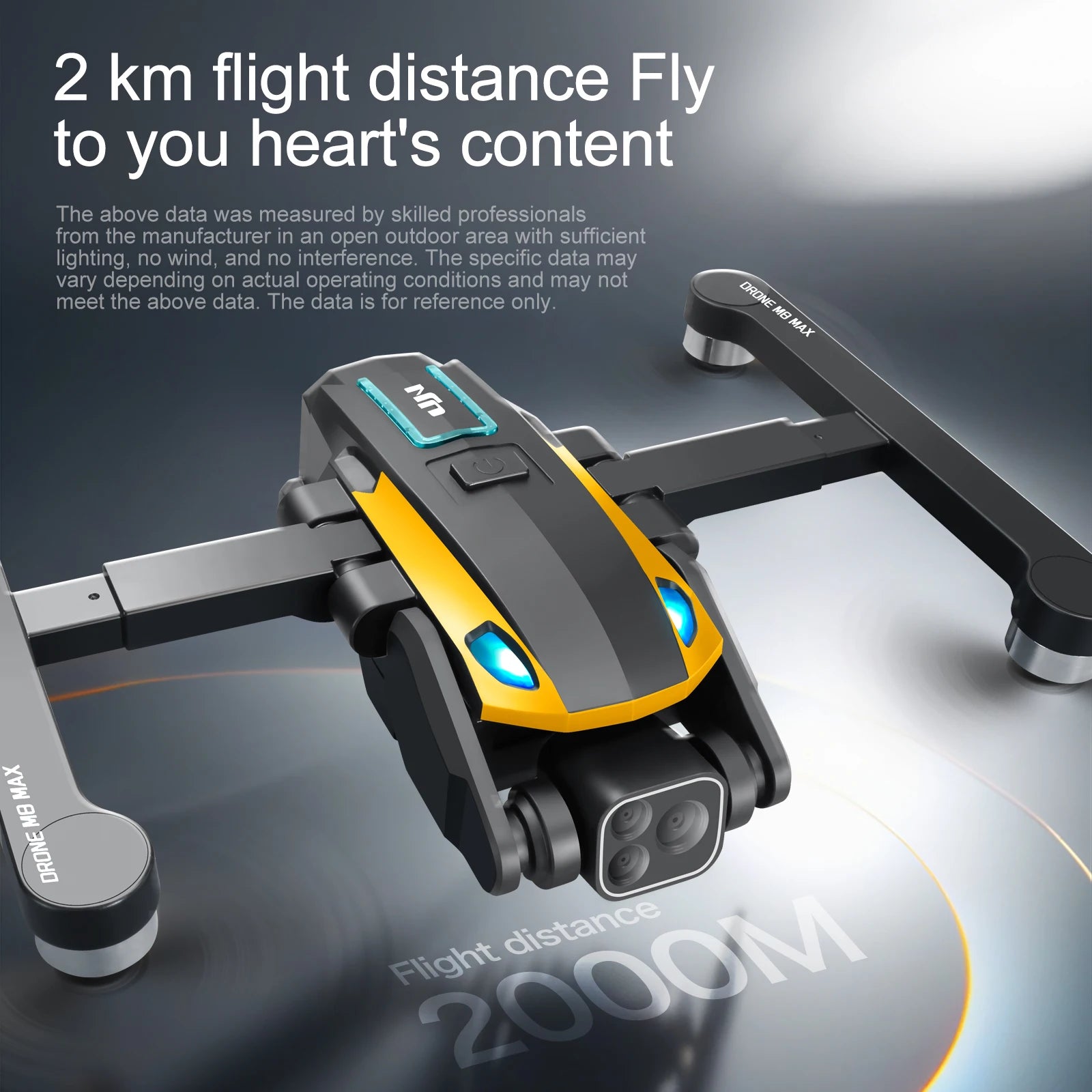 M8 drone, 8K camera intelligent obstacle avoidance, optical flow positioning precise hovering shooting,