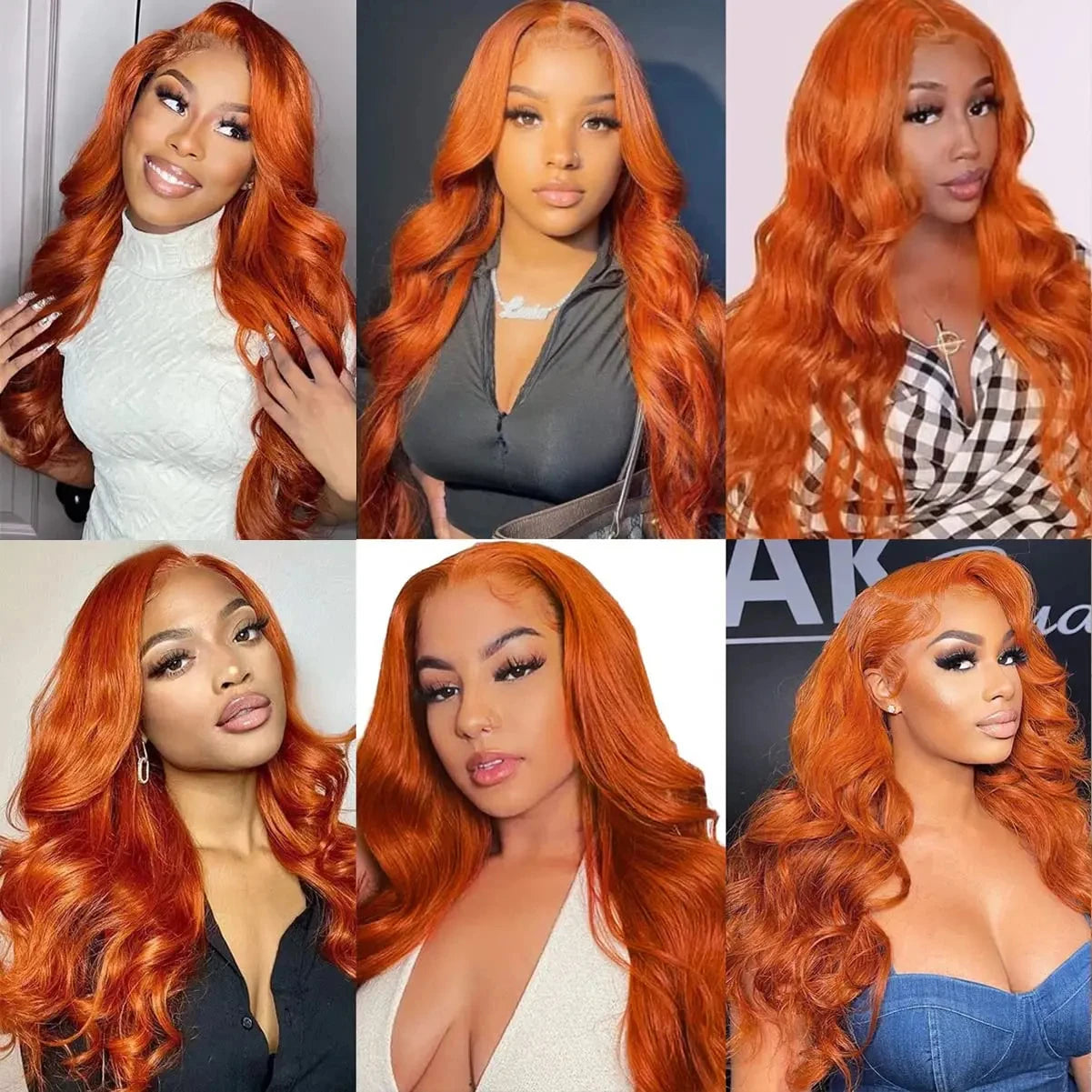 Lafino Ginger Hd Lace Wig 13x6 Human Hair Loose Body Wave 13x4 Lace Frontal Body Wave Wigs Orange Wig 350 Colored Human Hair Wig