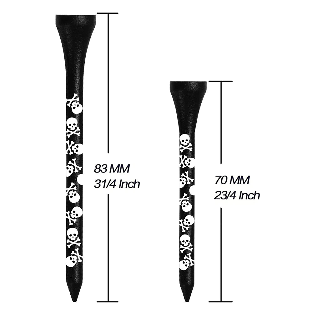 10pcs Golf Ball Tee Base Natural Wooden Golf Balls Tee Holder Stable Base Lightweight High Strength Outdoor Sports Accessories