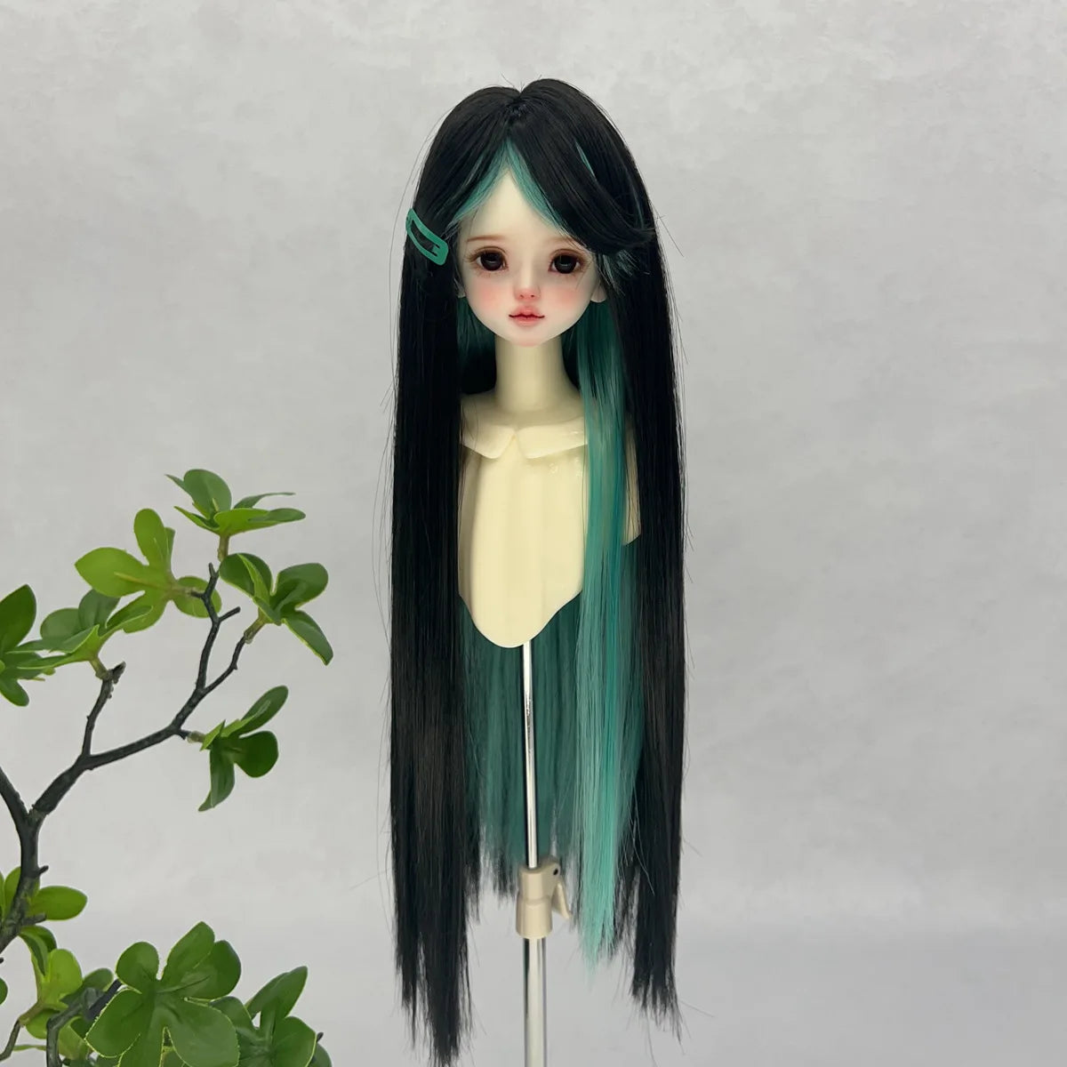 1/3 1/6 BJD/SD Doll Wig With Bangs Long Straight Wig Synthetic Wig For Girls Diy Bjd Wig Accessories