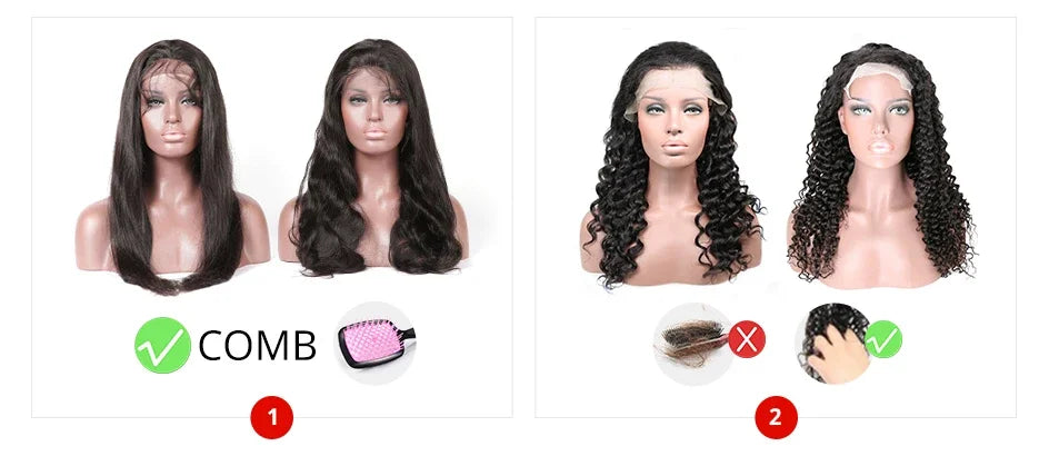 13x4 Blonde Lace Front Wigs Human Hair Brazilian Kinky Curly 13x6 HD 613 Curly Wavy Lace Front for Black Women 180% Density