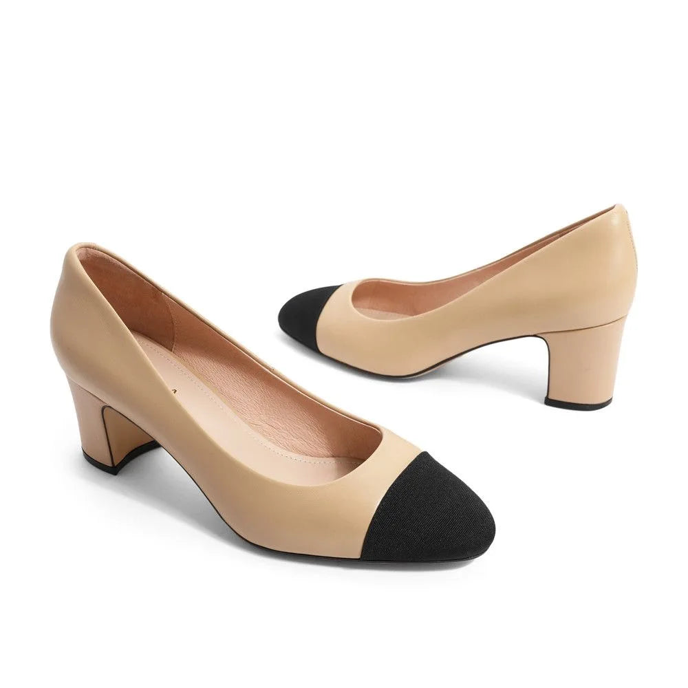 Summer Sandal For Women High Heels Sandals Retro Closed Square Toe Mules Shoes Girls Wedding Shoes Elegant Womans Low Heels Shoe