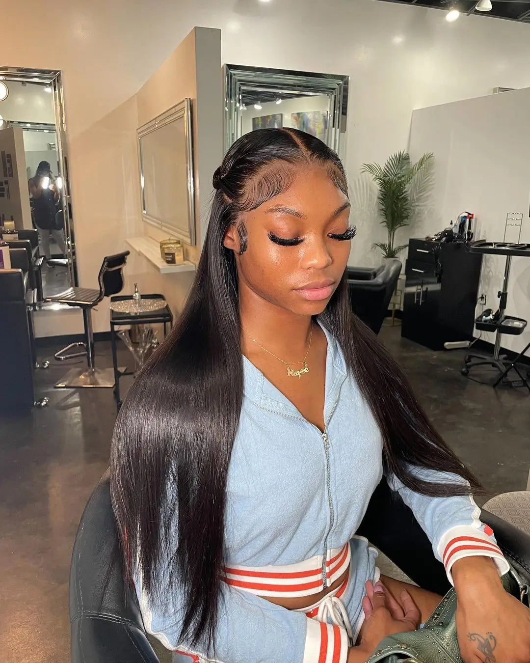 13x6 HD Straight Lace Frontal Wigs For Women Brazilian Transparent Lace Front Human Hair Wig 13x4 200 High Density 30 34 36 Inch