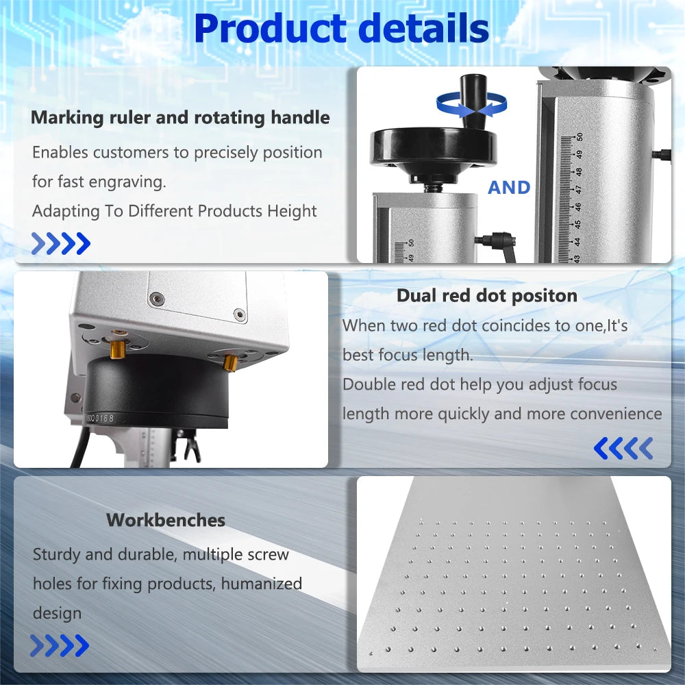 300W JPT Fiber Laser Marking Machine JPT MOPA M7 Metal Cutting For Gold Silver Jewelry Metal Engraving Cutting 110*110MM