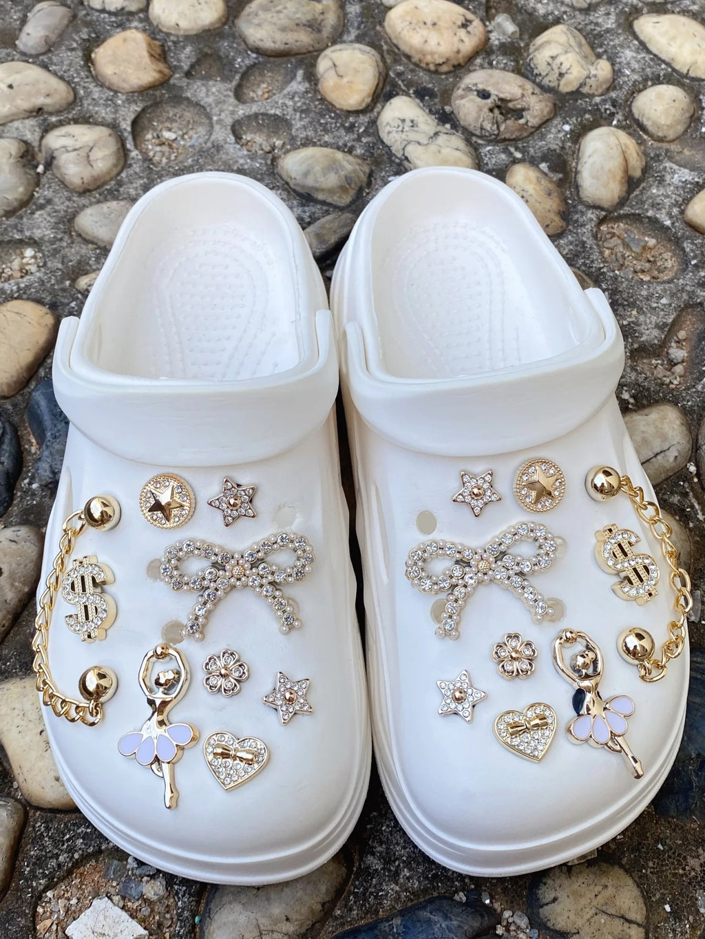 18 Golden chain US dollar bow Dance Girl creative multi-purpose (DIY) decorations, suitable for a variety of items such as phone