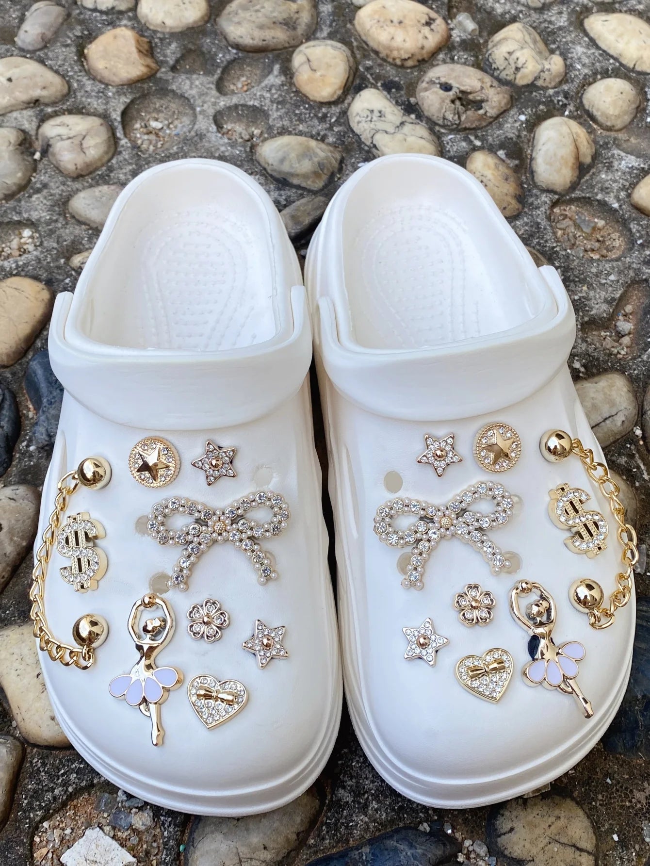 18 Golden chain US dollar bow Dance Girl creative multi-purpose (DIY) decorations, suitable for a variety of items such as phone